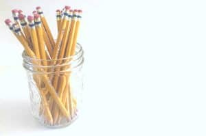 Pencils in a jar - the value of Sunday school