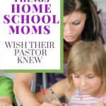 homeschool mom helping two kids - homeschool moms wish their pastor knew